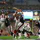 Tom Brady gets obliterated by the Giants defense and Eli Manning in Super Bowl XLII.